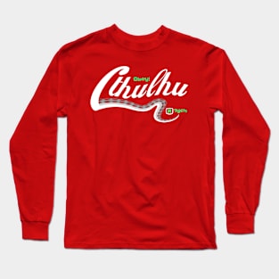 Cthulhu (Obey or Drink?) Long Sleeve T-Shirt